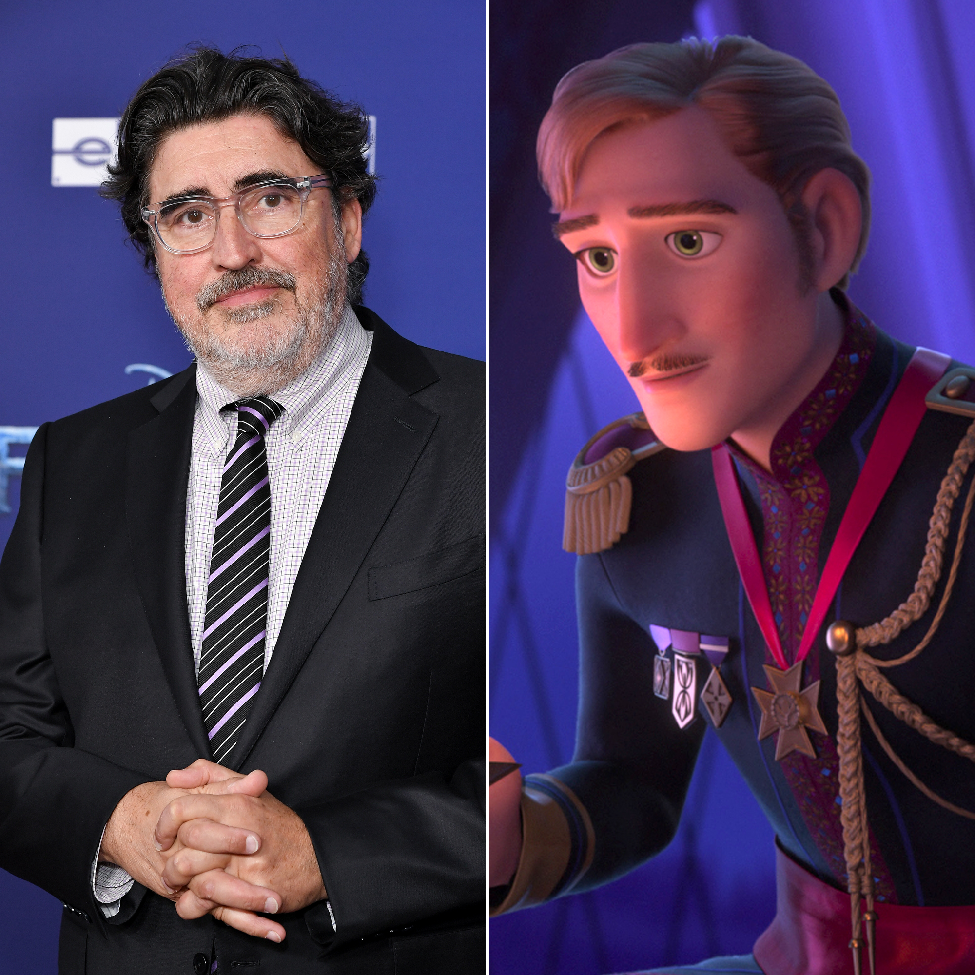 Alfred Molina and King Agnarr Frozen 2 Cast