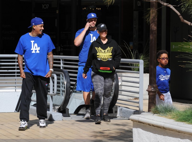 Amber Rose Shows off Her Post-Baby Body While out With Boyfriend Alexander Edwards and Son Sebastian