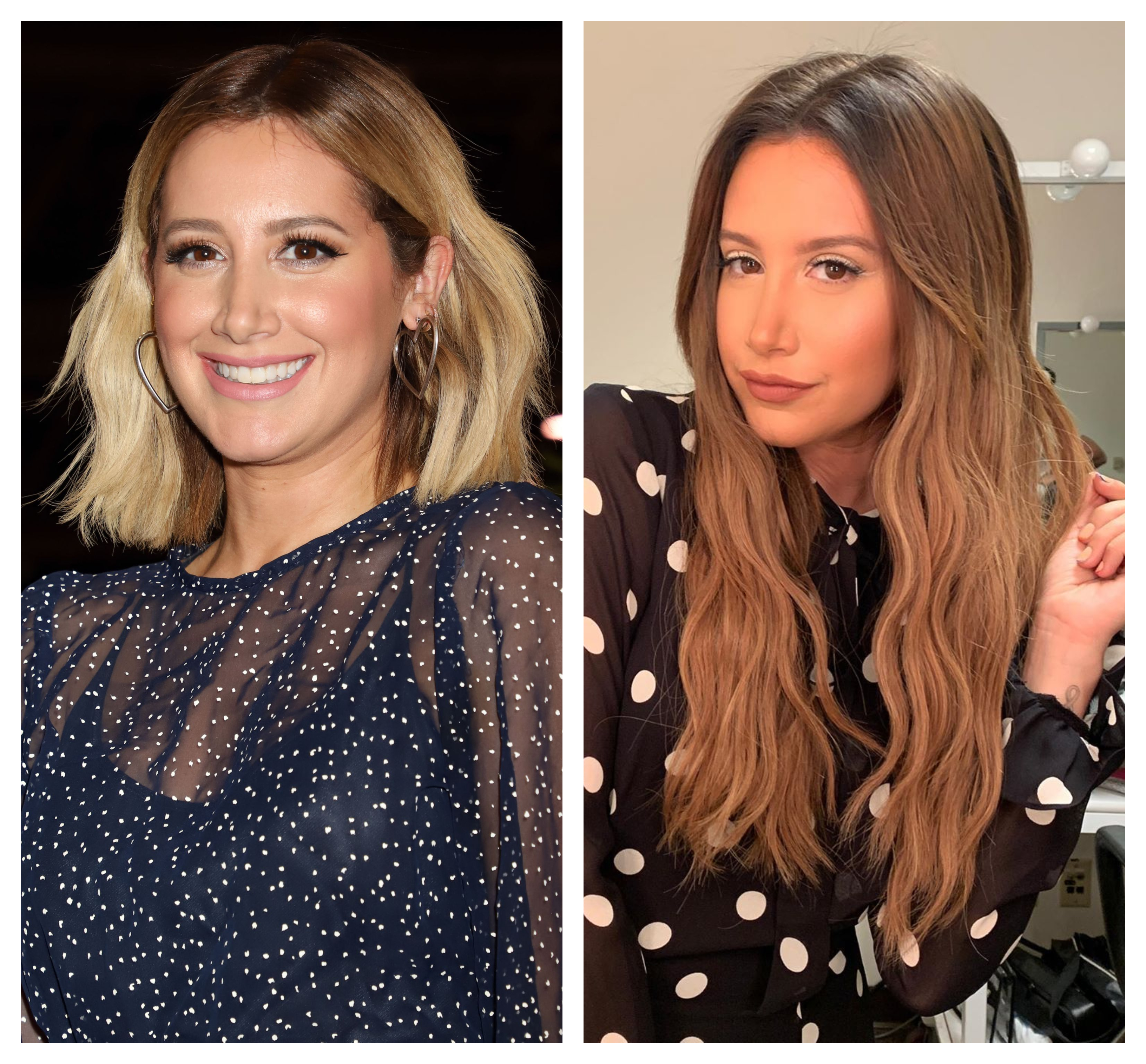 Celebrity Hair Transformations 2019, Ashley Tisdale