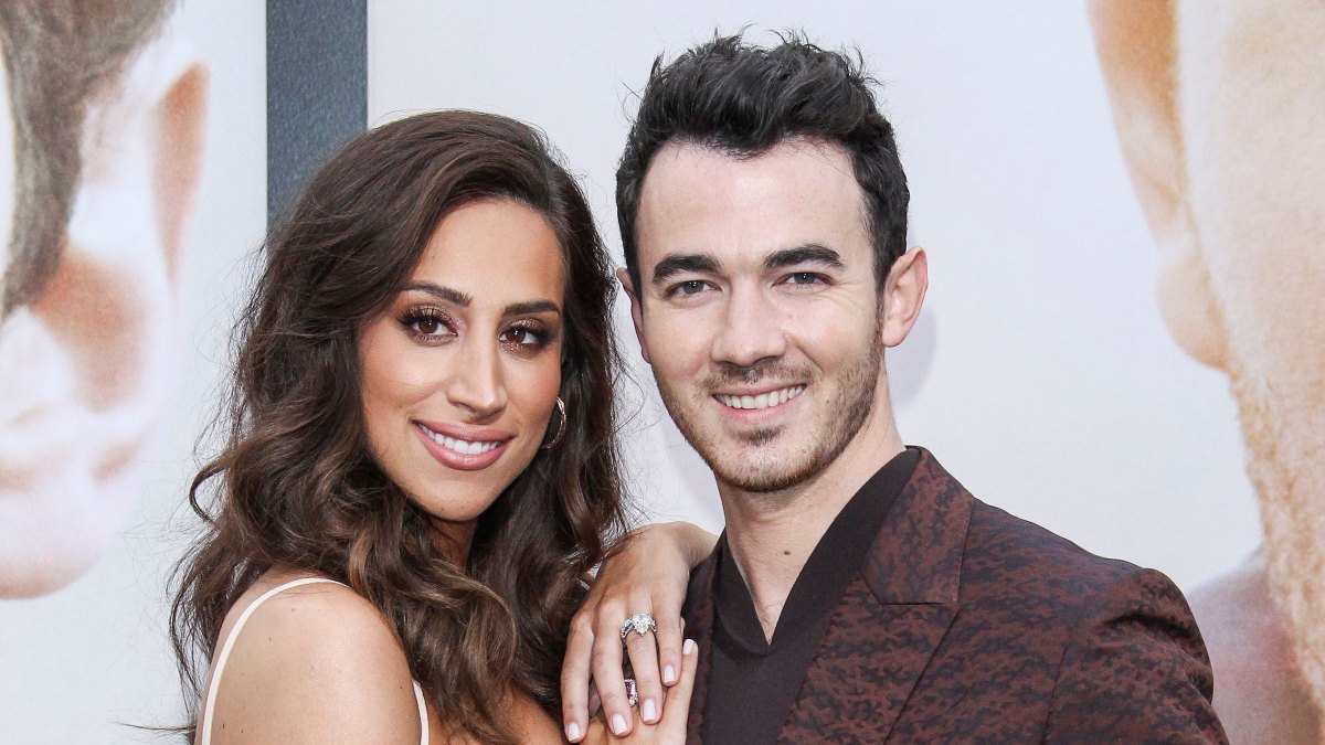 Danielle and Kevin Jonas at the 'Chasing Happiness' Film Premiere