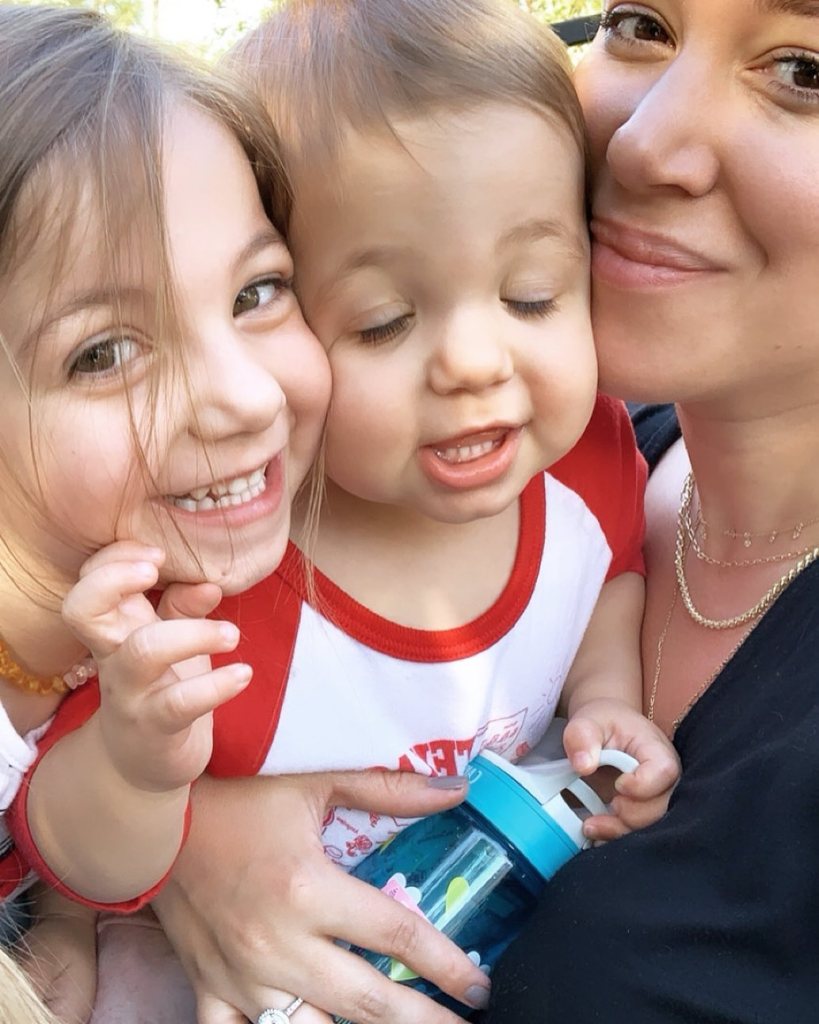 Haylie Duff and Her Daughters 
