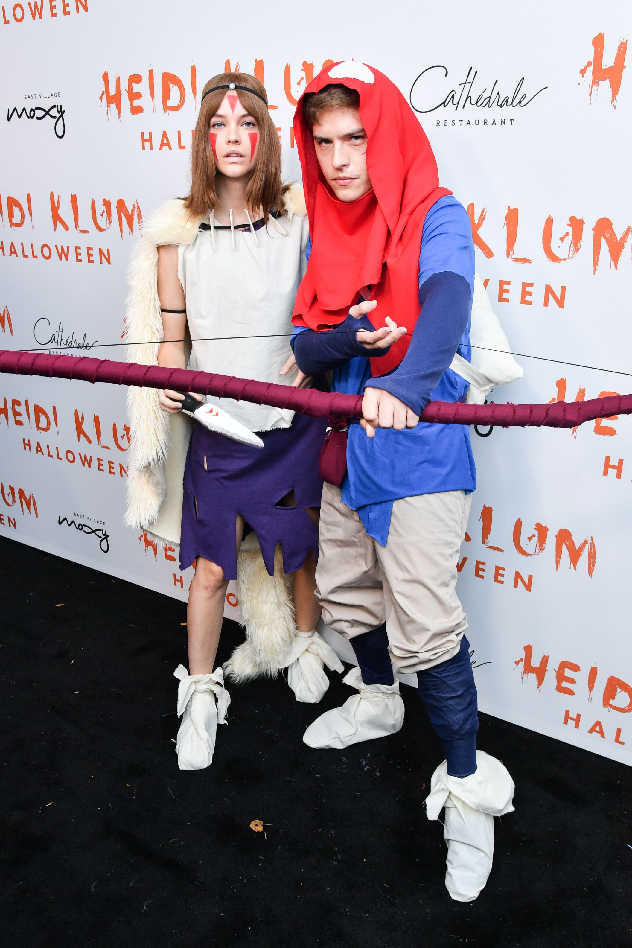 Heidi Klum's Halloween Party 2019 Barbara Palvin and Dylan Sprouse