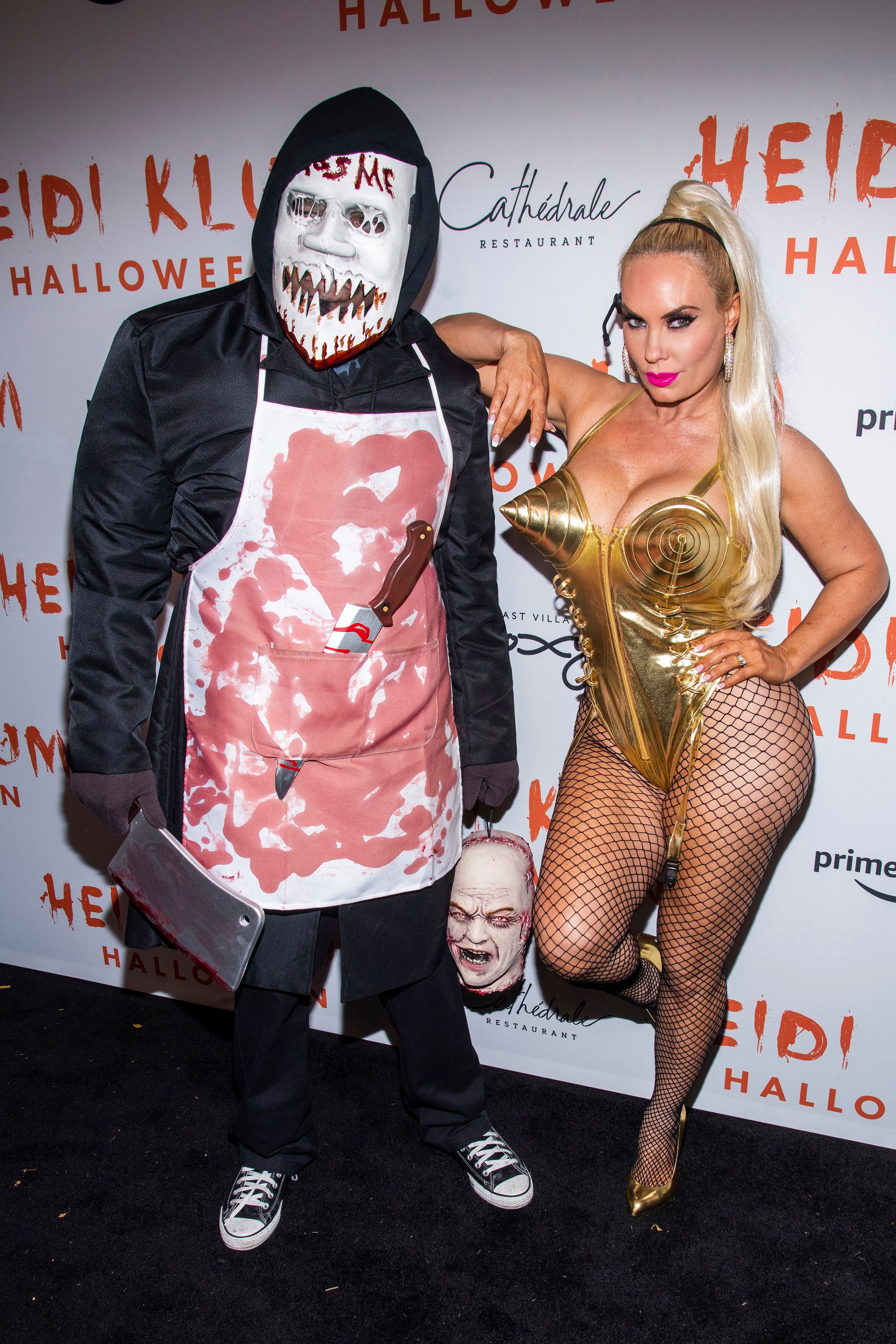 Heidi Klum's Halloween Party 2019 Coco Austin and Ice-T