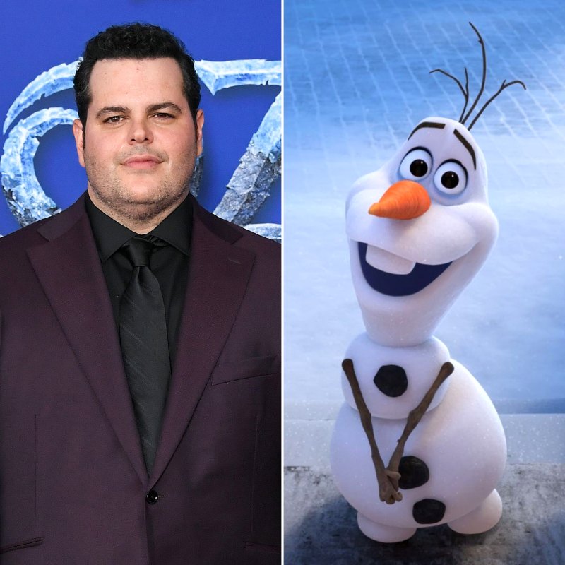 Josh Gad and Olaf Frozen 2 Cast