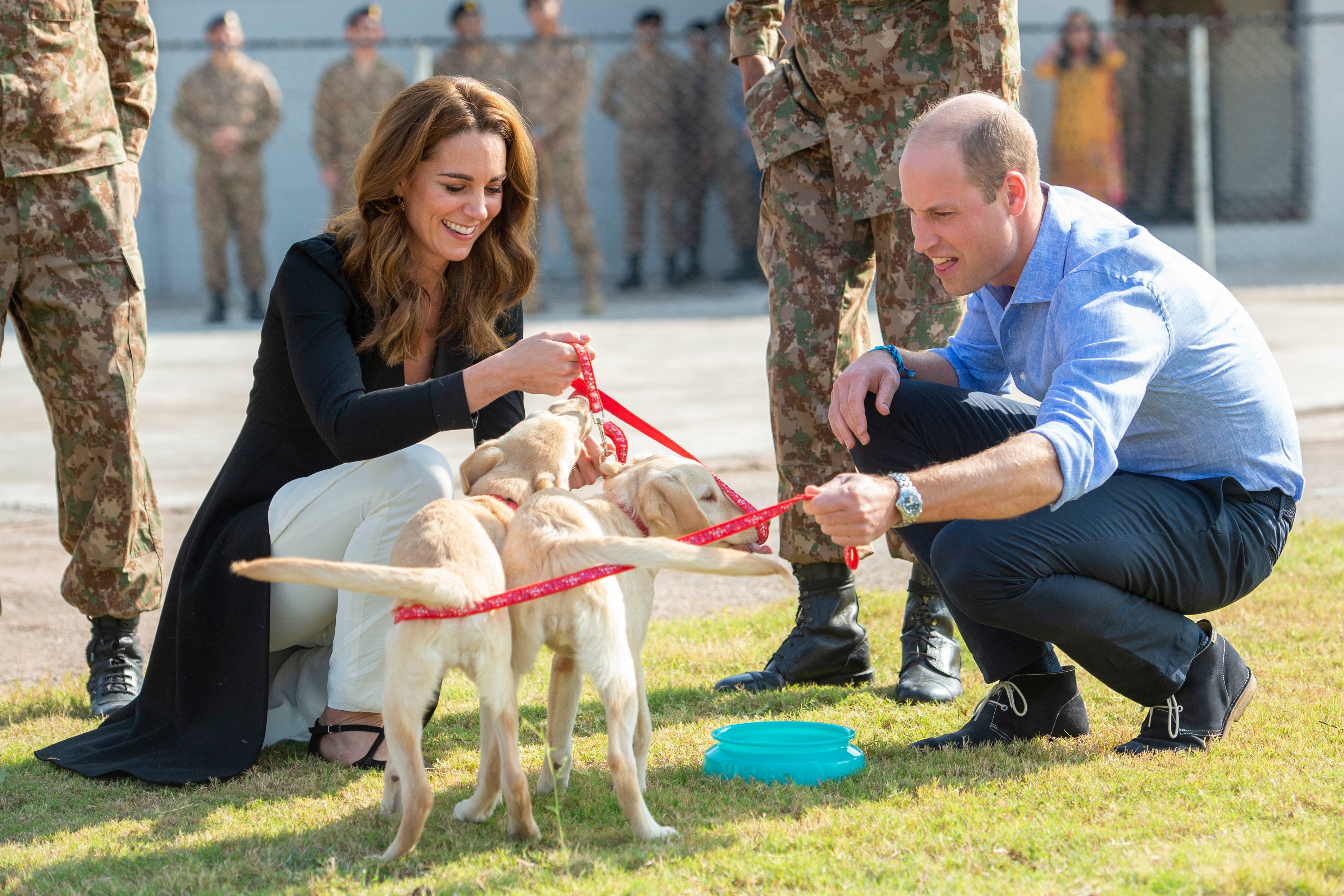 Prince William and Kate Middleton in Pakistan