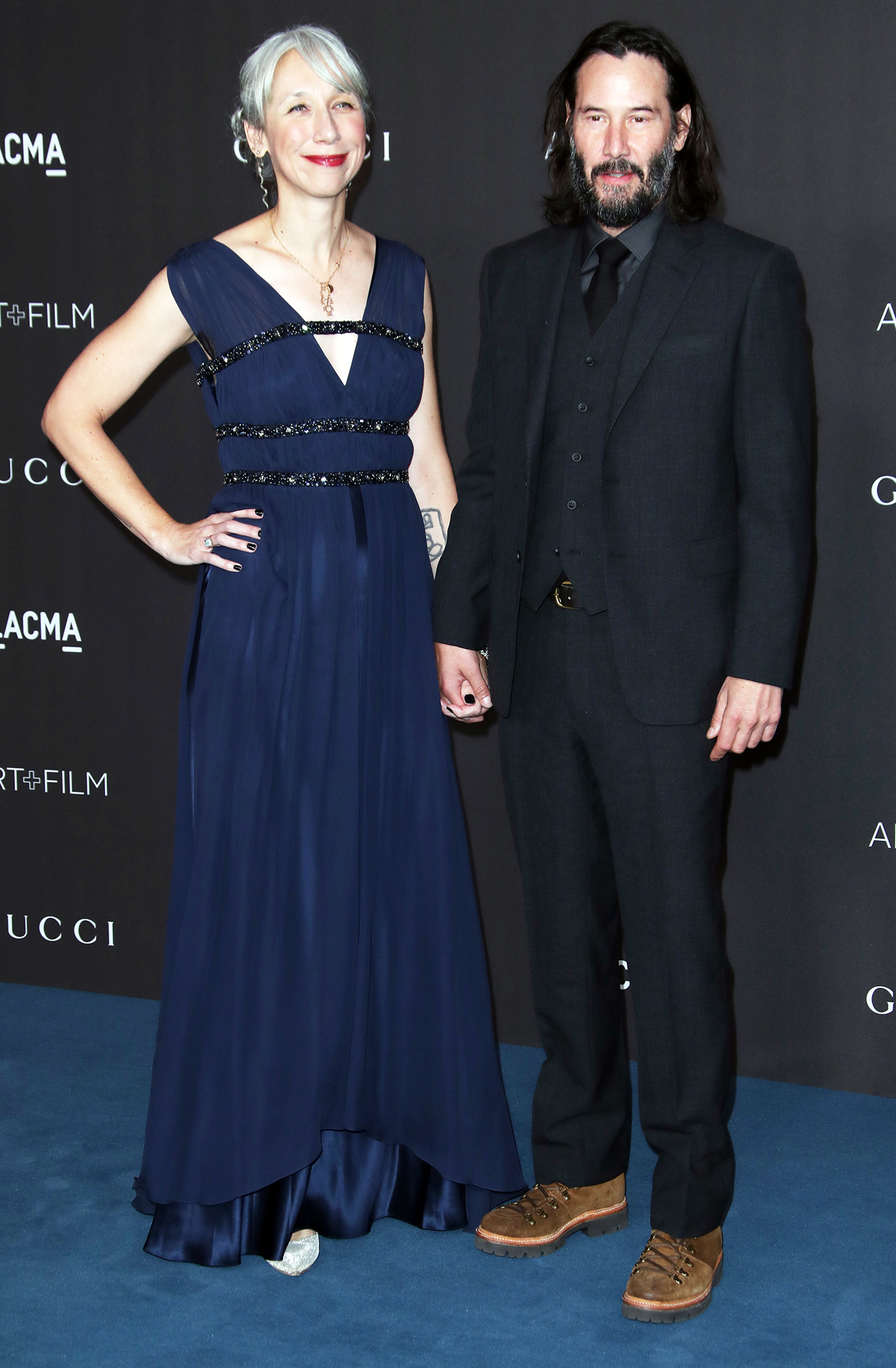 Keanu Reeves Packs On PDA Alexandra Grant