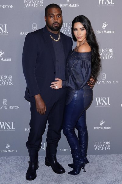 Kim Kardashian and Kanye West Pack on the Pda at the WSJ Innovator Awards in NYC