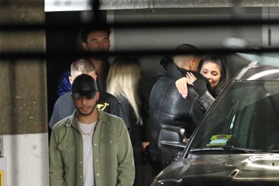 Kylie Jenner and Tyler Cameron are seen leaving the Poppy club at 2 A.M. in the morning