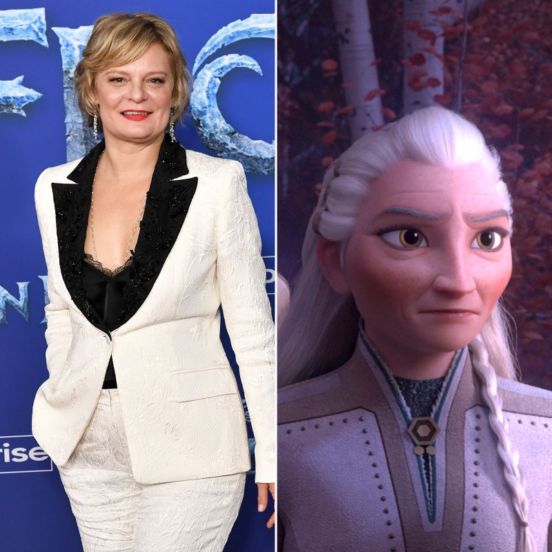Martha Plimpton and Yelana Frozen 2 Cast