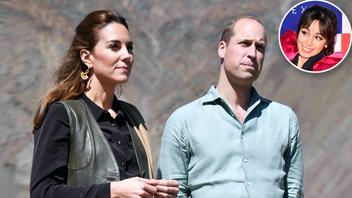 Prince William and Duchess Kate React to Camila Cabello Stealing