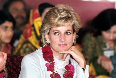 Princess Diana in Pakistan in 1995 
