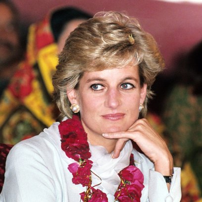 Princess Diana in Pakistan in 1995
