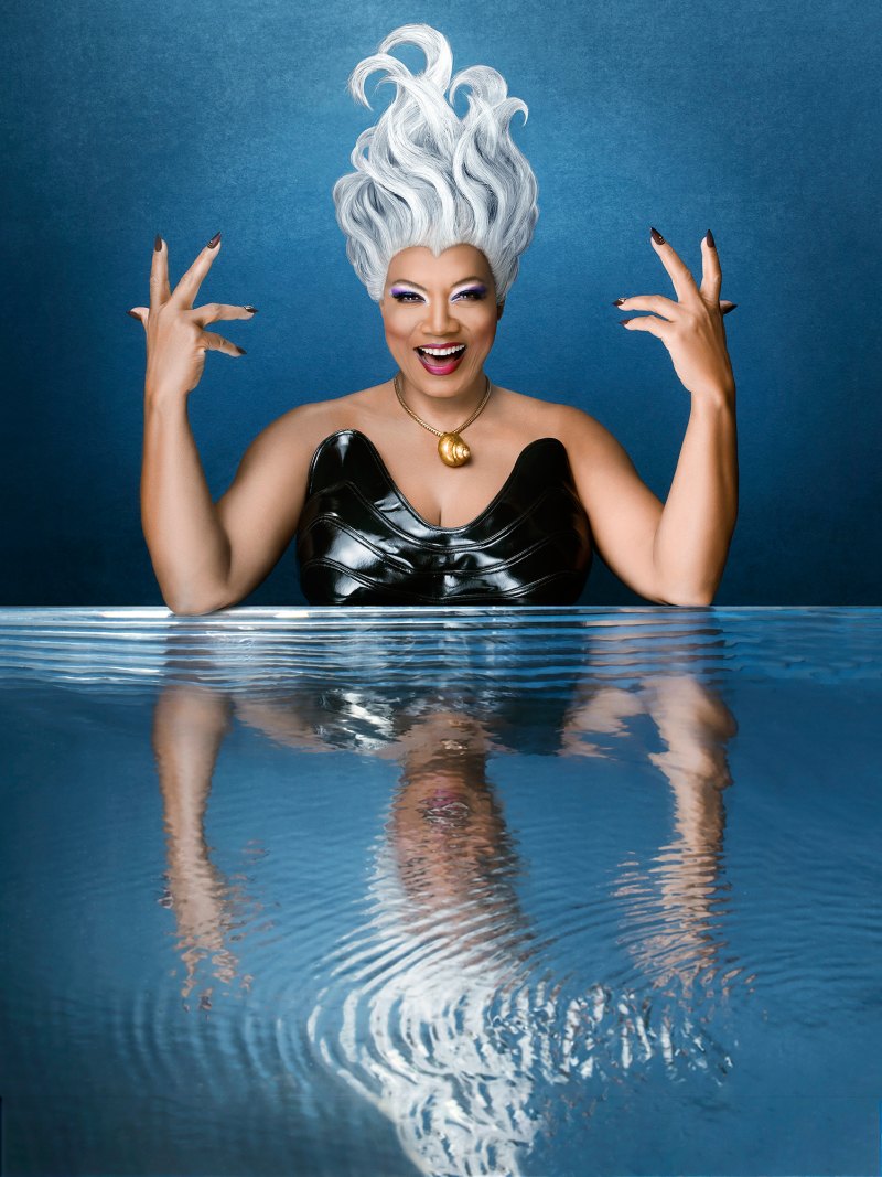 Queen Latifah as Ursula THE LITTLE MERMAID LIVE