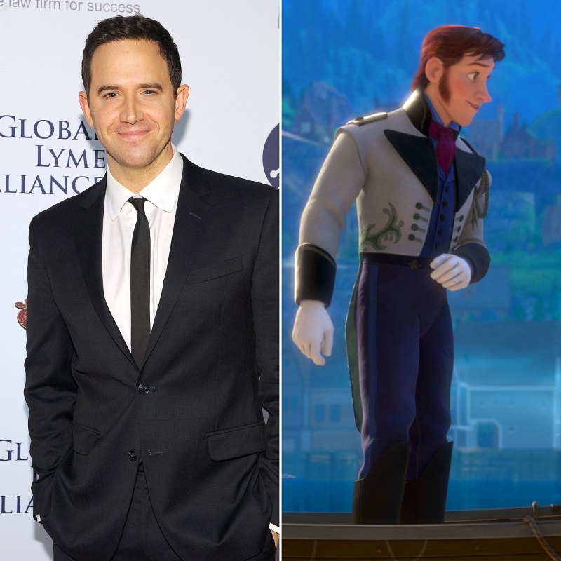 Santino Fontana and Hans Frozen 2 Cast