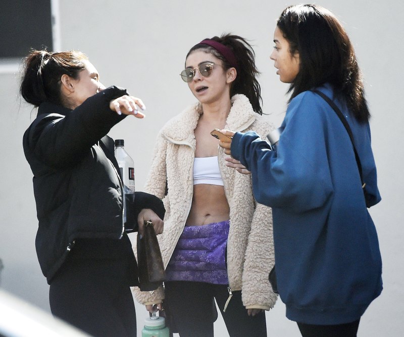 Sarah Hyland Flaunts Her Toned Tummy After Her Pilates Workout