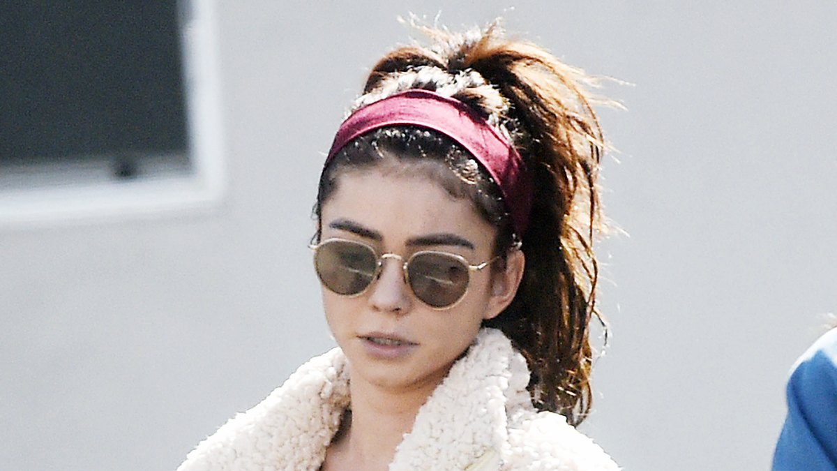 Sarah Hyland Flaunts Her Toned Tummy After Her Pilates Workout