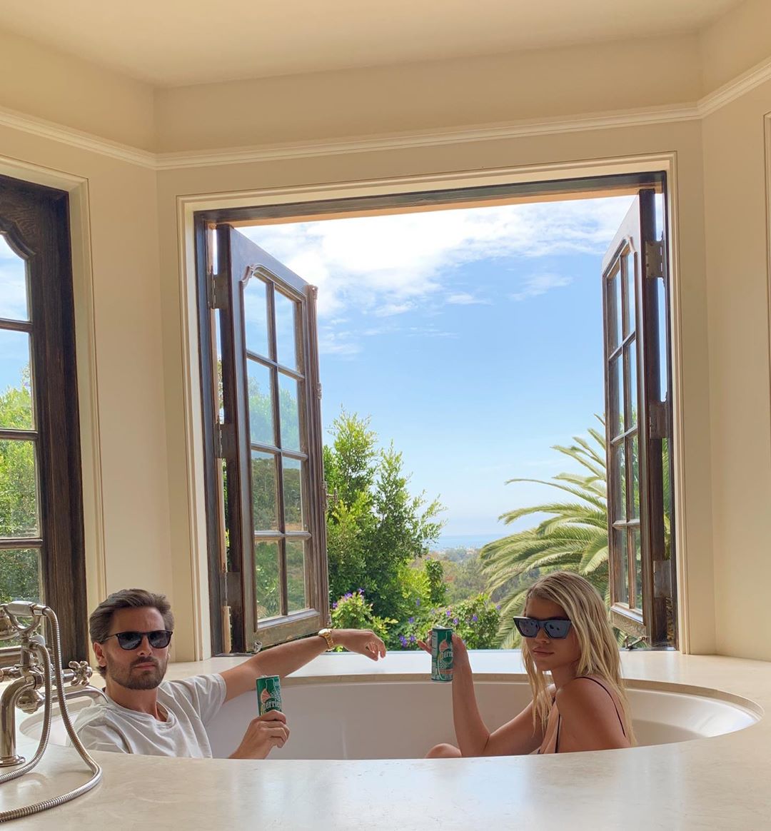 Photos from Scott Disick and Sofia Richie's Jet Set Year in Photos