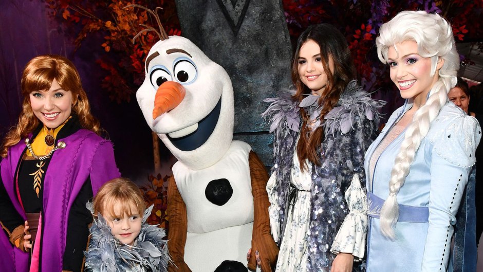 Selena Gomez and Her Little Sister Rock Matching Outfits at the 'Frozen' Premiere and It's Everything