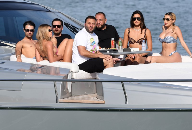 Sofia Richie and Scott Disick Yachting in Miami With Friends