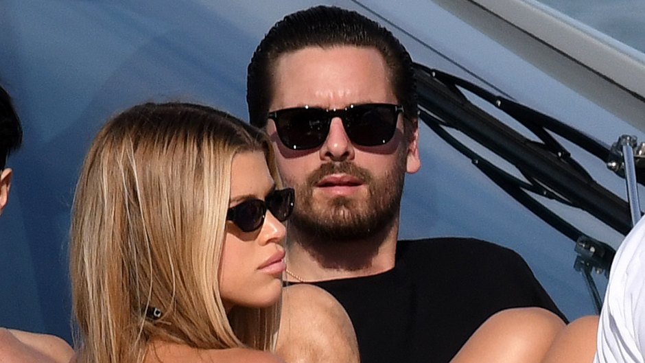 Sofia Richie and Scott Disick Yachting in Miami With Friends