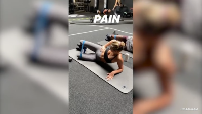 Sofia Richie Workout Routine at Dogpound L.A.