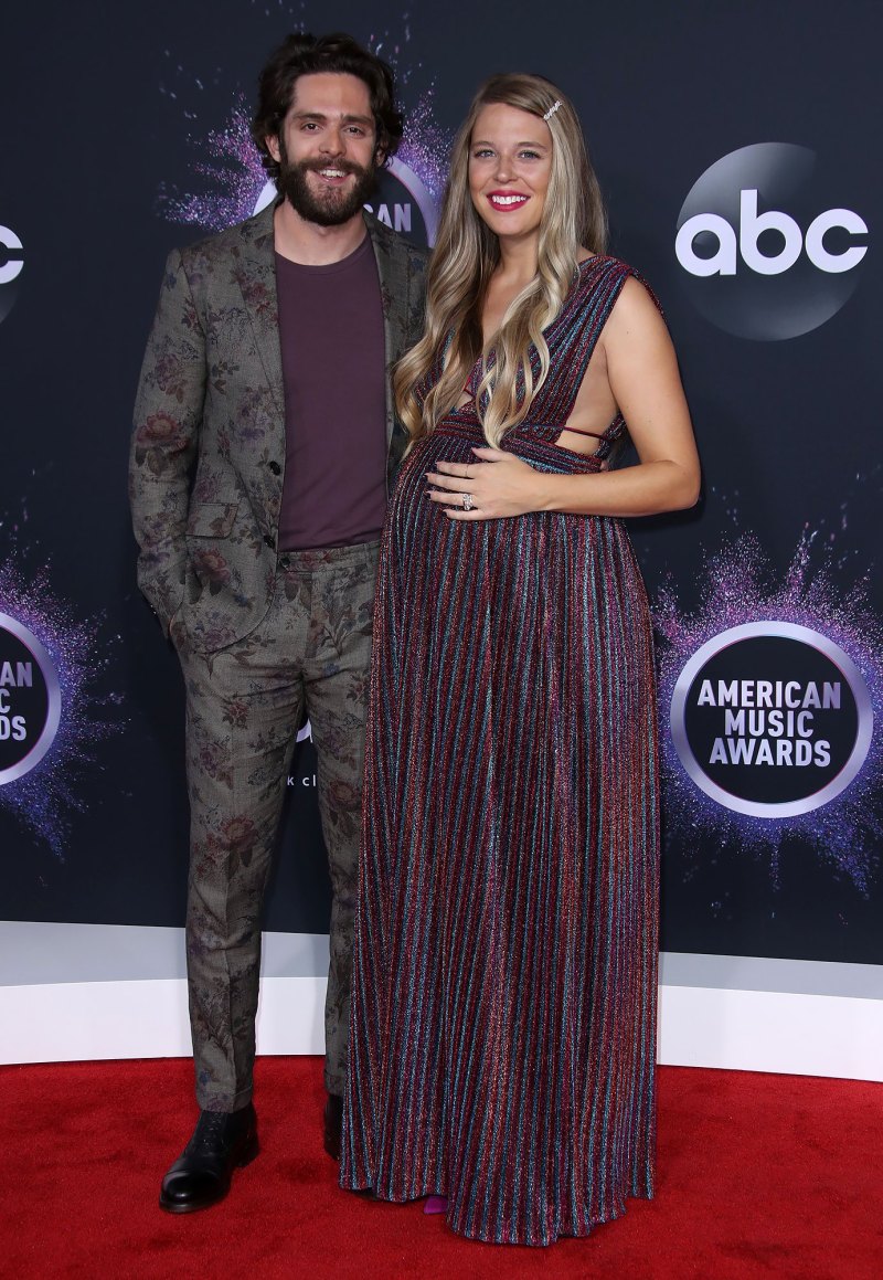 Thomas Rhett pregnant wife Amas 2019