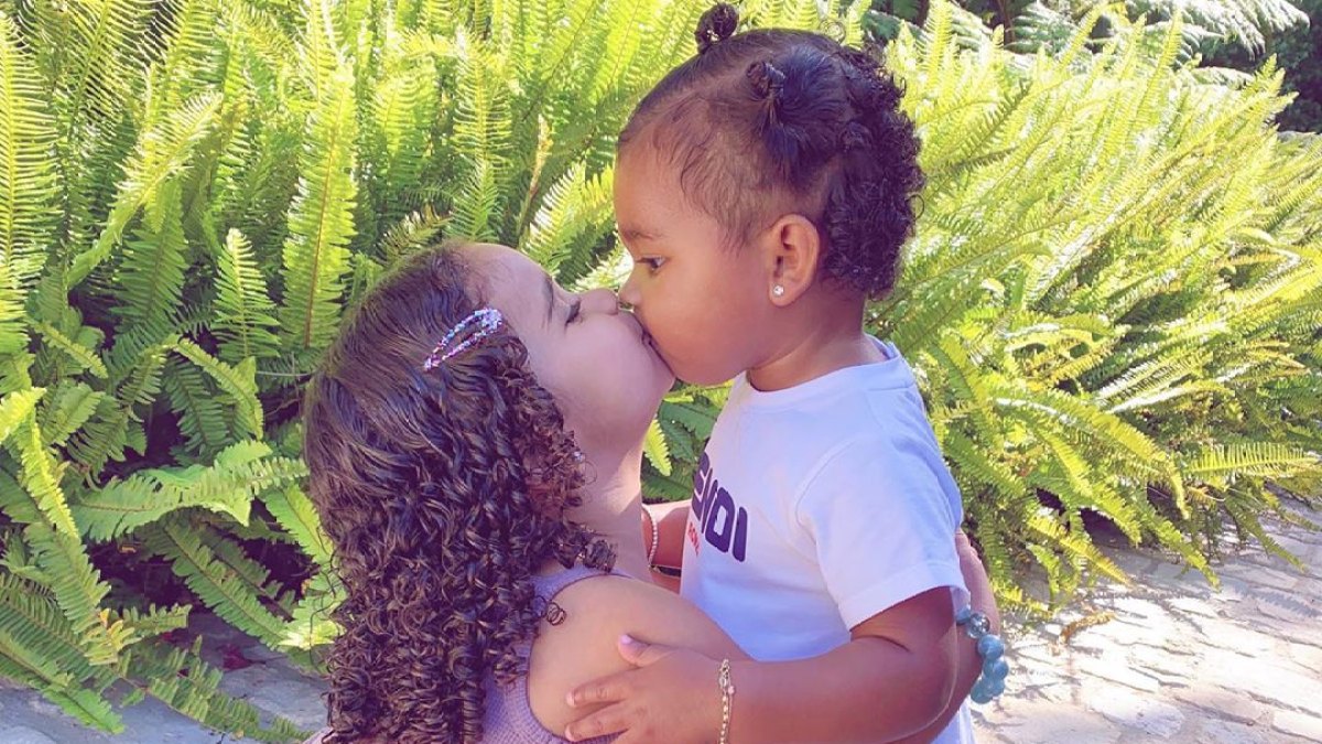 True Thompson and Dream Kardashian Cutest Photos