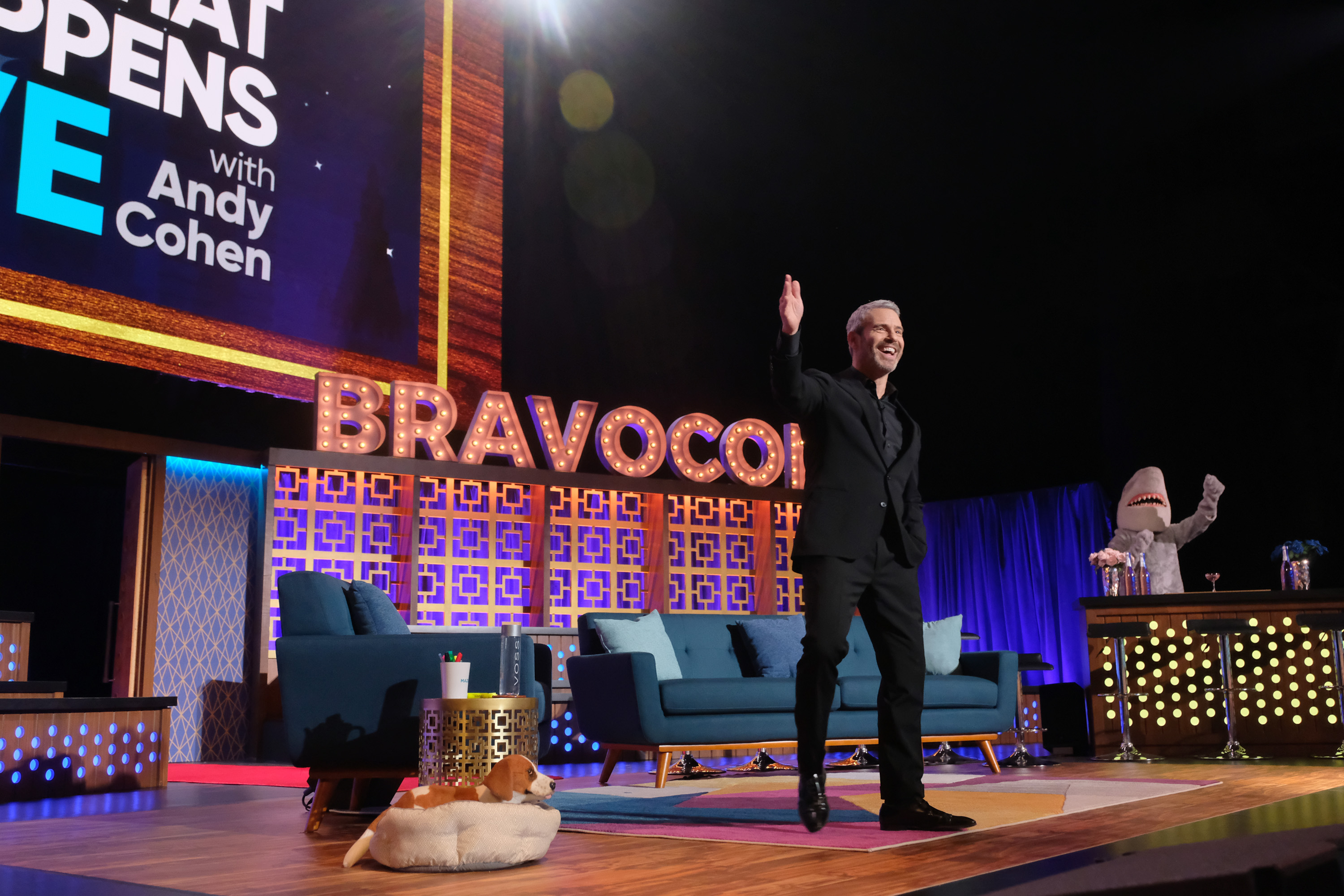 Andy Cohen WWHL at BravoCon