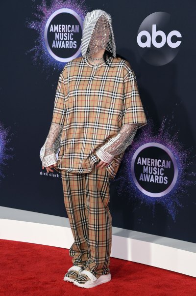 Billie Eilish on the 2019 AMAs Red Carpet