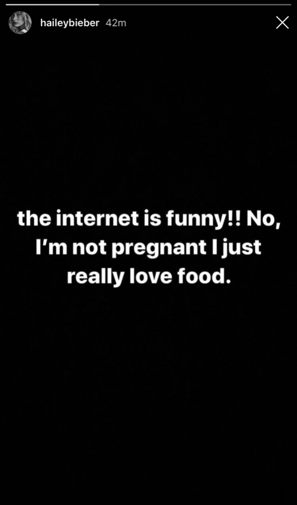 hailey-baldwin-pregnancy-rumors-instagram