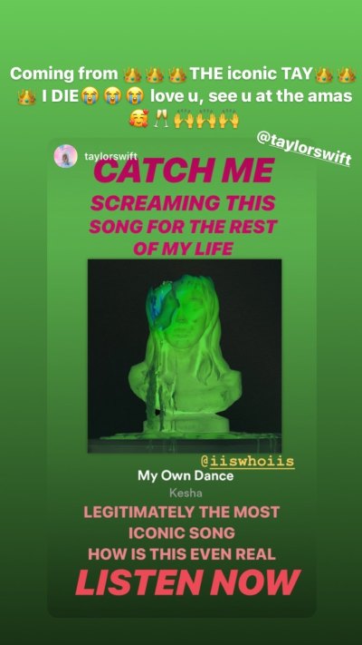 Taylor Swift Supports Kesha's Song I don't Do That Dance