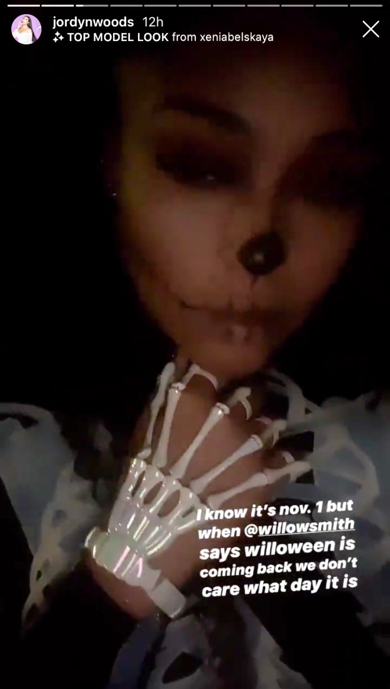 jordyn-woods-halloween-party-willow-smith