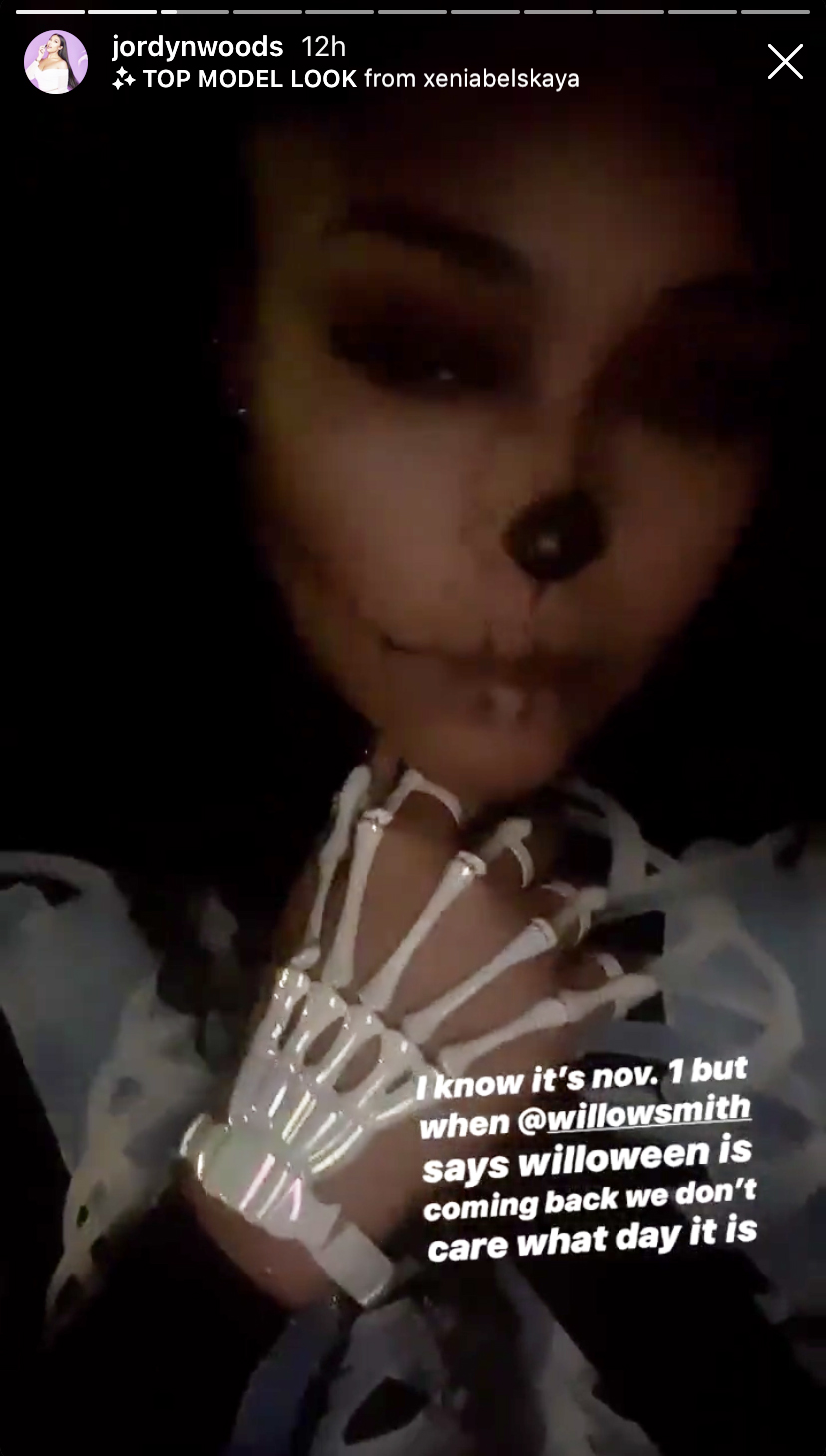 jordyn-woods-halloween-party-willow-smith