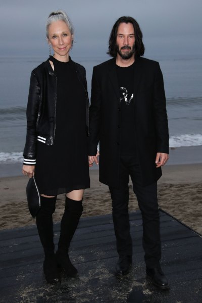 Keanu Reeves and Alexandra Grant