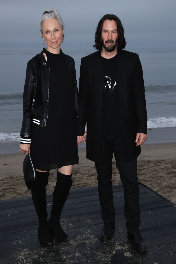 Keanu Reeves and Alexandra Grant