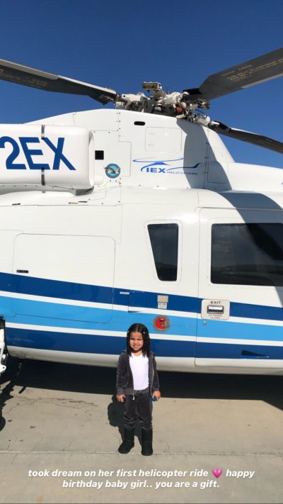 Dream Kardashian Went on Her First Helicopter Ride Thanks to Aunt Kylie Jenner