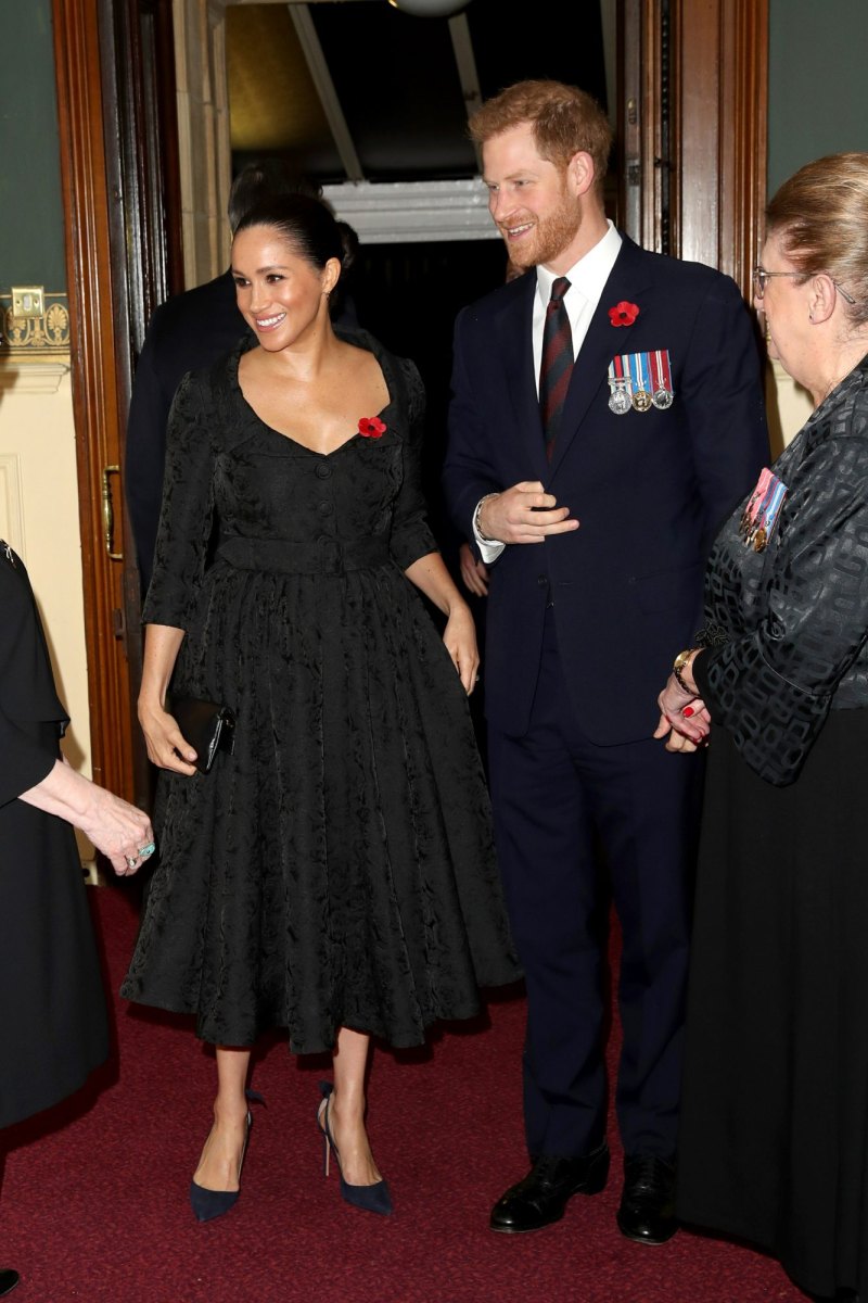 Meghan Markle and Prince Harry Annual Royal British Legion Festival of Remembrance