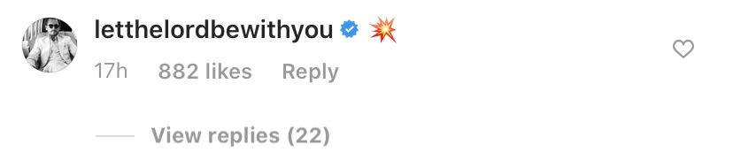 Scott Disick Instagram Comment to Sofia Richie