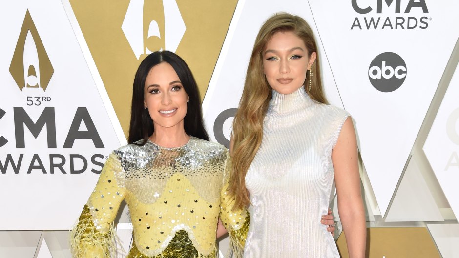 Gigi Hadid and Kacey Musgraves Pose Together at 53rd Annual CMA Awards 2019
