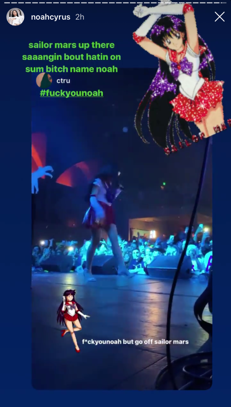 Tana Mongeau Noah Cyrus Halloween Costumes and Concert