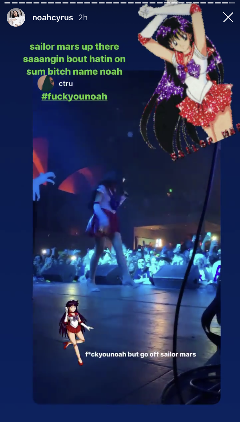 Tana Mongeau Noah Cyrus Halloween Costumes and Concert