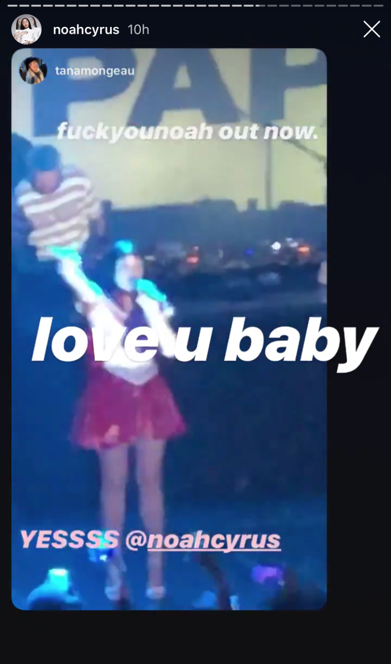 Tana Mongeau Noah Cyrus Halloween Costumes and Concert