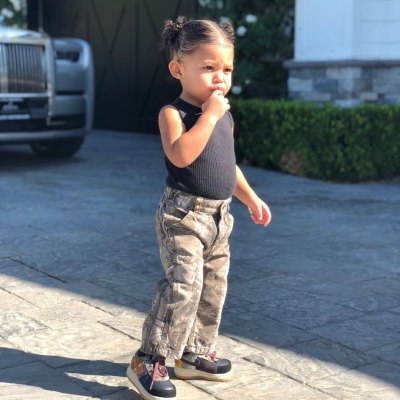 Kylie Jenner Gushes Over Travis Scott's Photo of Stormi on IG