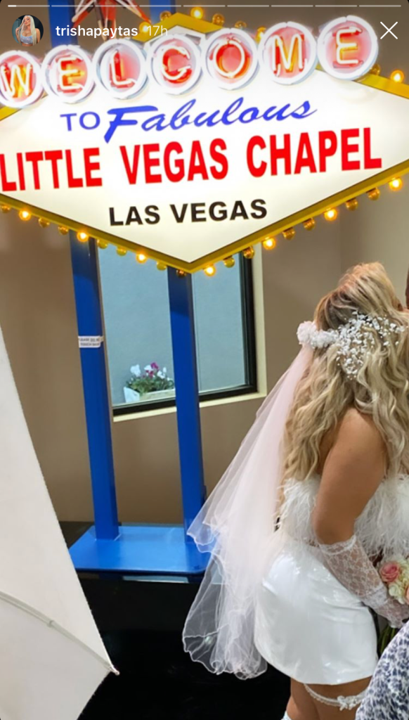Trisha Paytas Las Vegas Wedding