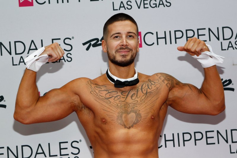 Vinny Guadagnino celebrity guest host, Chippendales, Las Vegas 26 Jul 2019