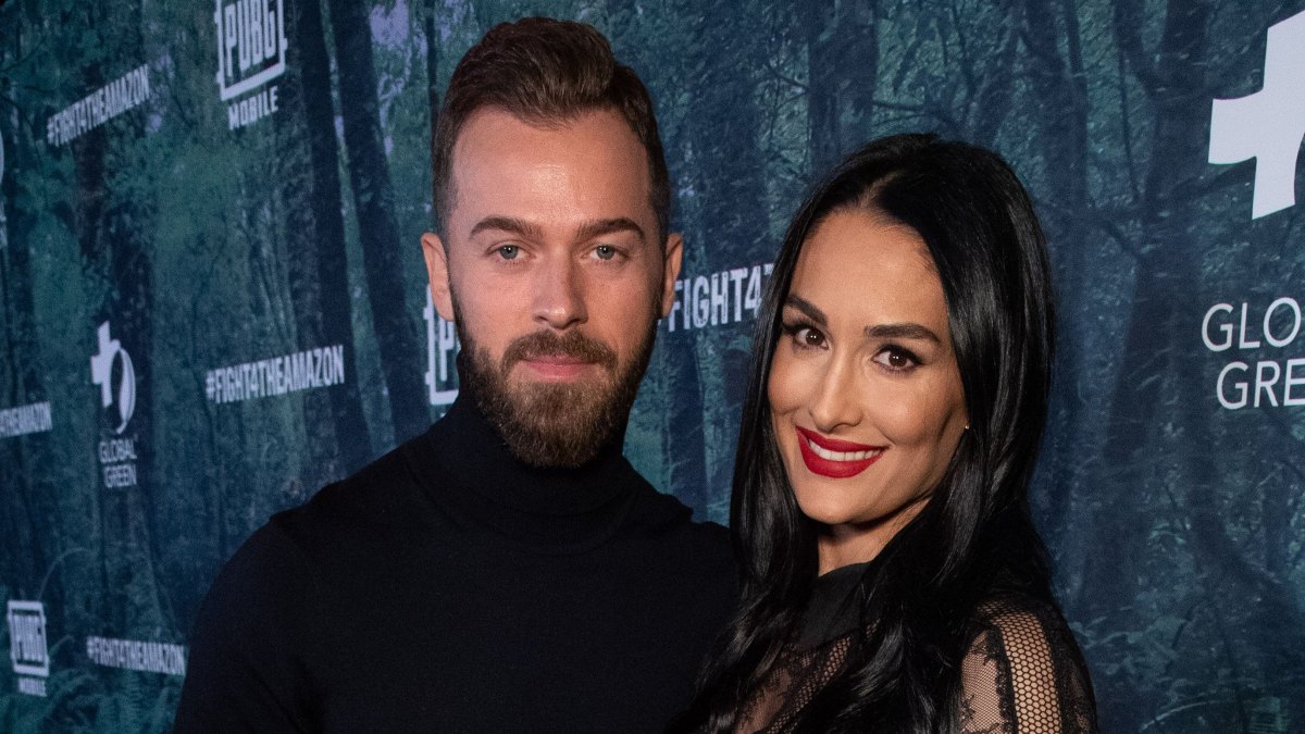 Artem Chigvintsev and Nikki Bella