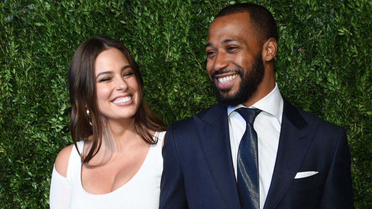 Ashley Graham and Justin Ervin