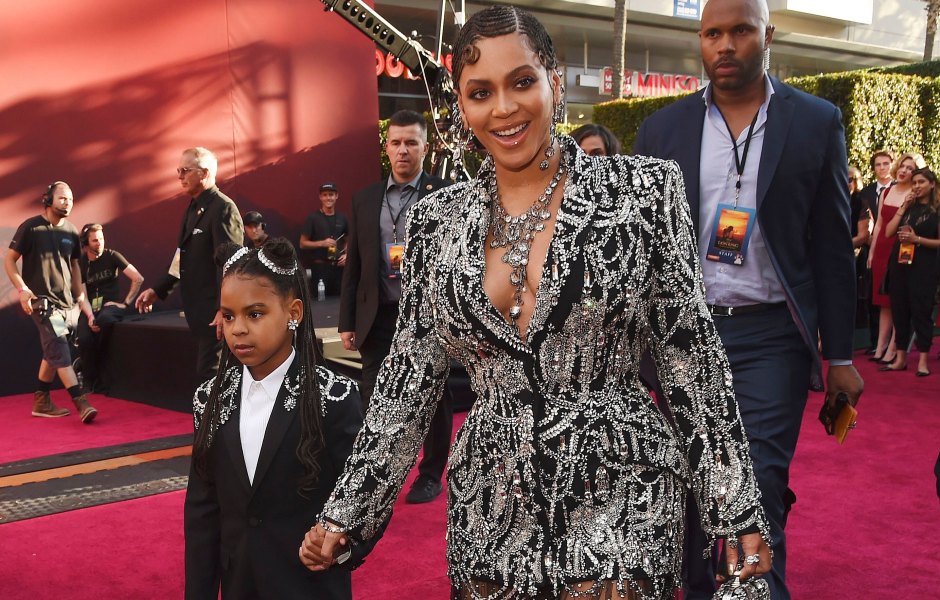 Beyoncé and Blue Ivy Holding Hands on the Red Carpet