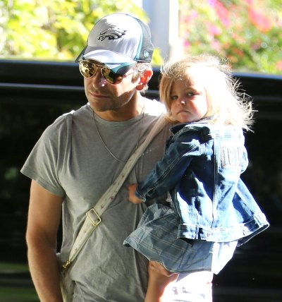 Bradley Cooper Carrying His Daughter, Lea