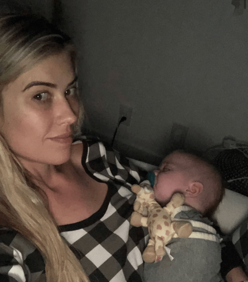 Christina Anstead With Her Son Hudson